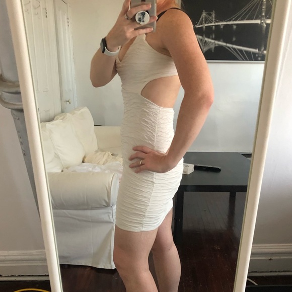 White body con dress - Picture 2 of 4
